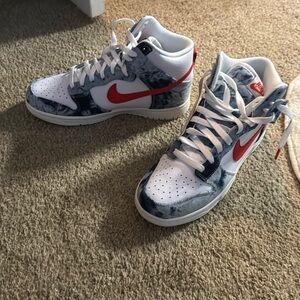 Denim Nike J1s high *never worn